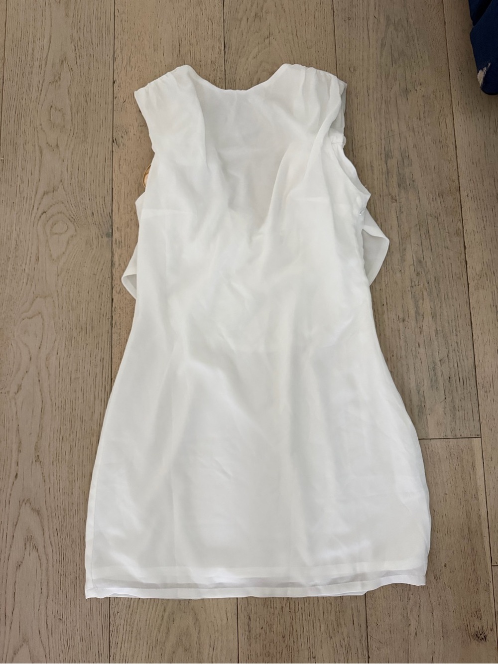 New with Tags 12th Tribe White Sleeveless Mini Shift Dress